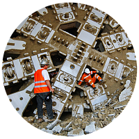 Уплотнения для туннельно-расточных станков